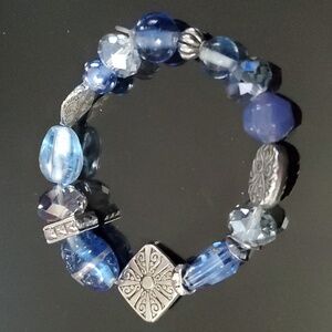 Gem Stone Beaded Bracelt